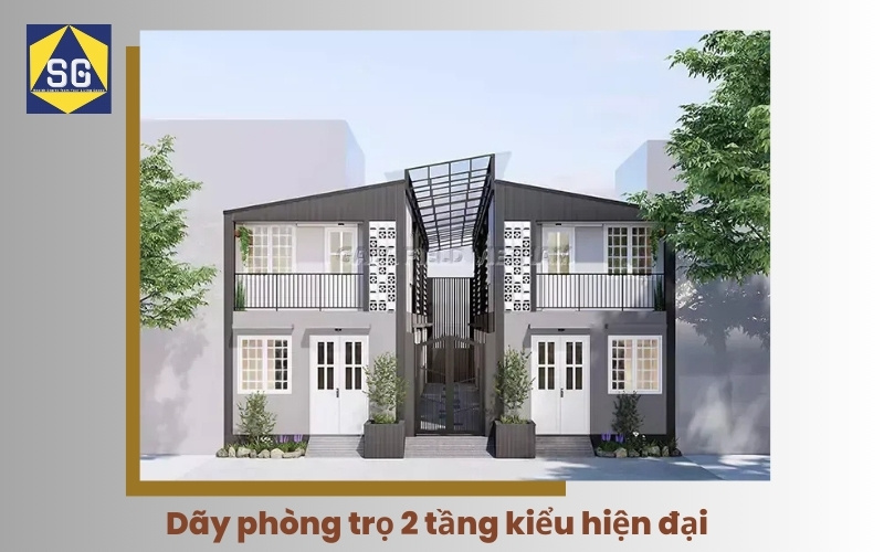 Thiết kế phòng trọ hiện đại