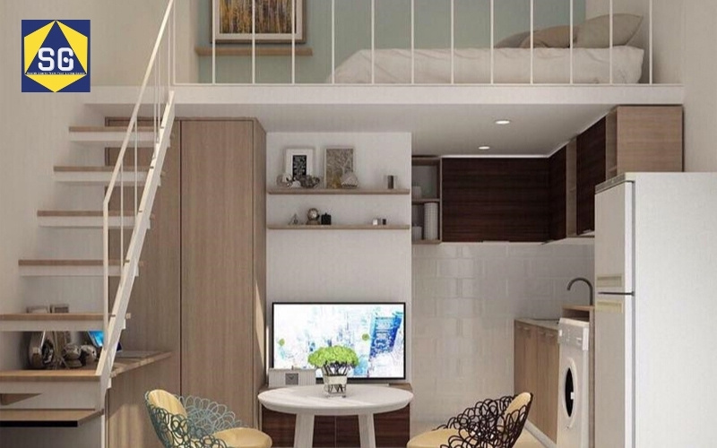 Thiết kế phòng trọ hiện đại