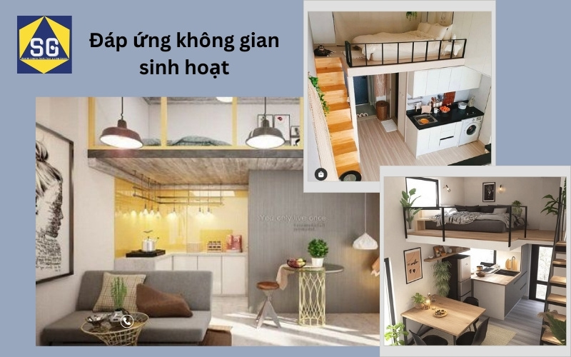 Thiết kế phòng trọ hiện đại