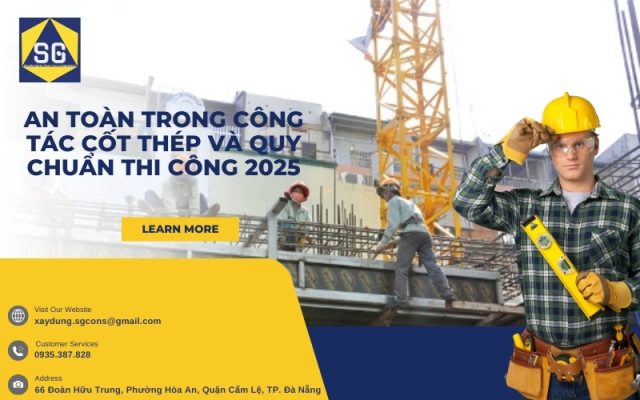 An toàn trong công tác cốt thép