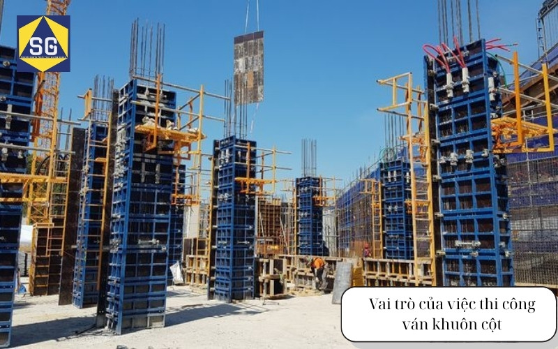 Biện pháp thi công ván khuôn cột