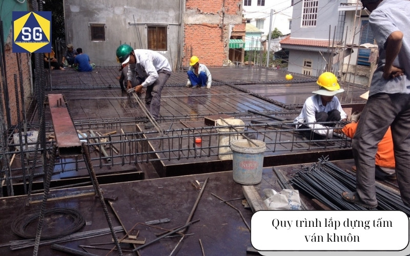 Biện pháp thi công ván khuôn cột