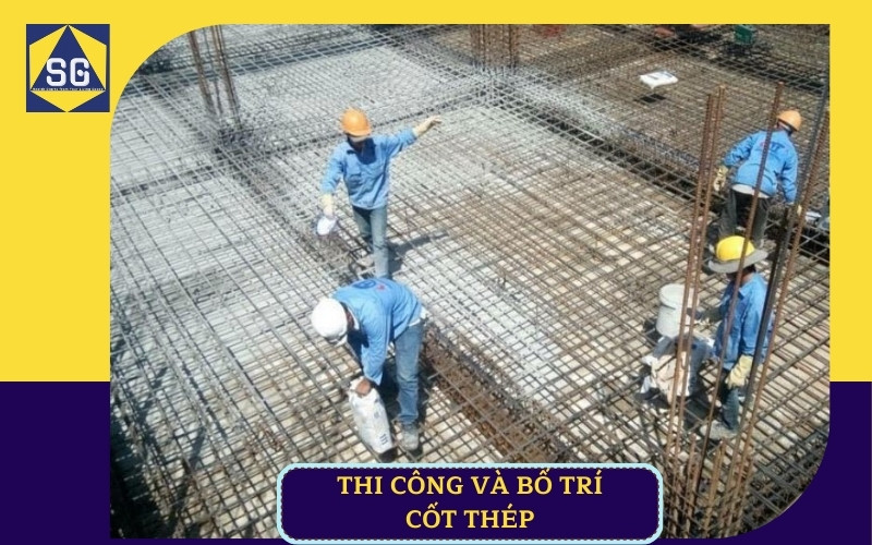 Công tác cốt thép dầm sàn