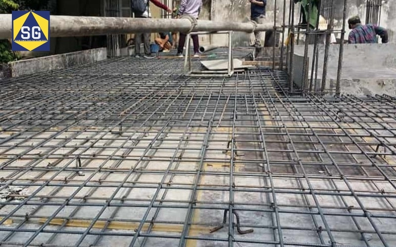 Công tác cốt thép dầm sàn