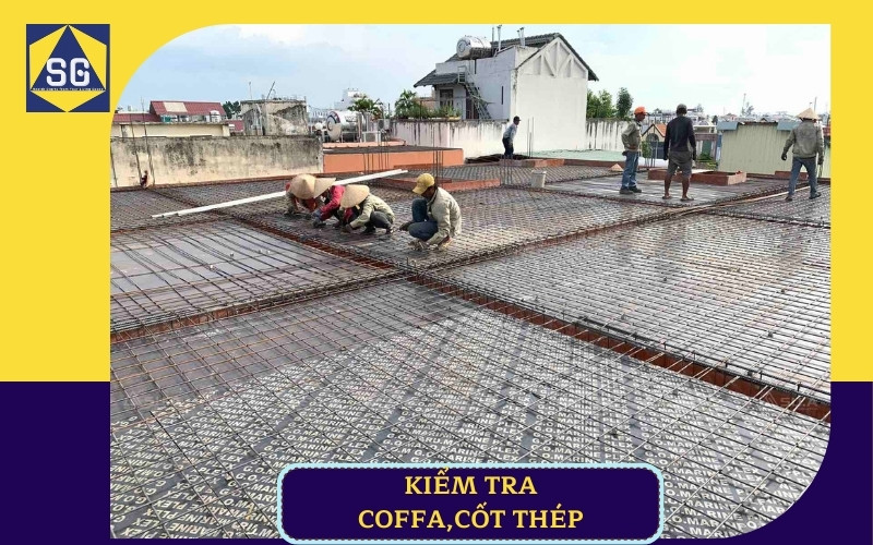 Công tác cốt thép dầm sàn