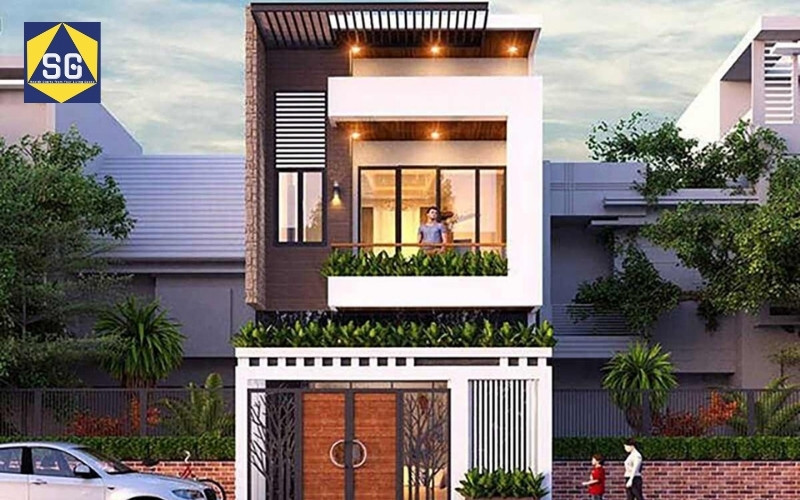 Mẫu nhà ngang 4m dài 20m Mẫu nhà ngang 4m dài 20m