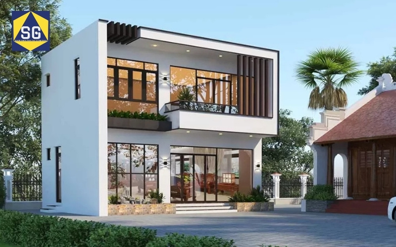 Thiết kế nhà ngang 9m dài 10m Thiết kế nhà ngang 9m dài 10m