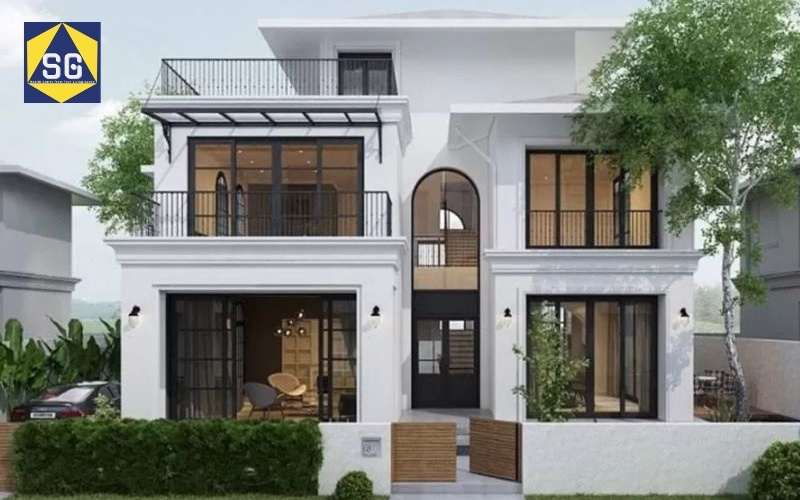 Thiết kế nhà ngang 9m dài 10m Thiết kế nhà ngang 9m dài 10m