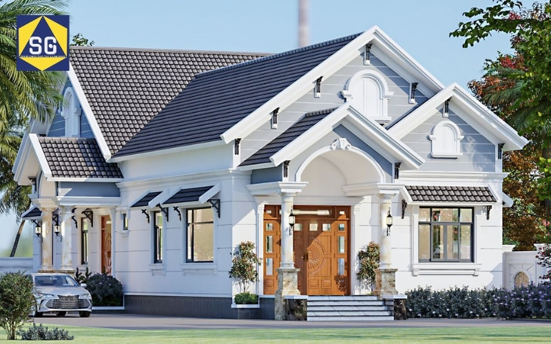 Thiết kế nhà ngang 9m dài 10m Thiết kế nhà ngang 9m dài 10m