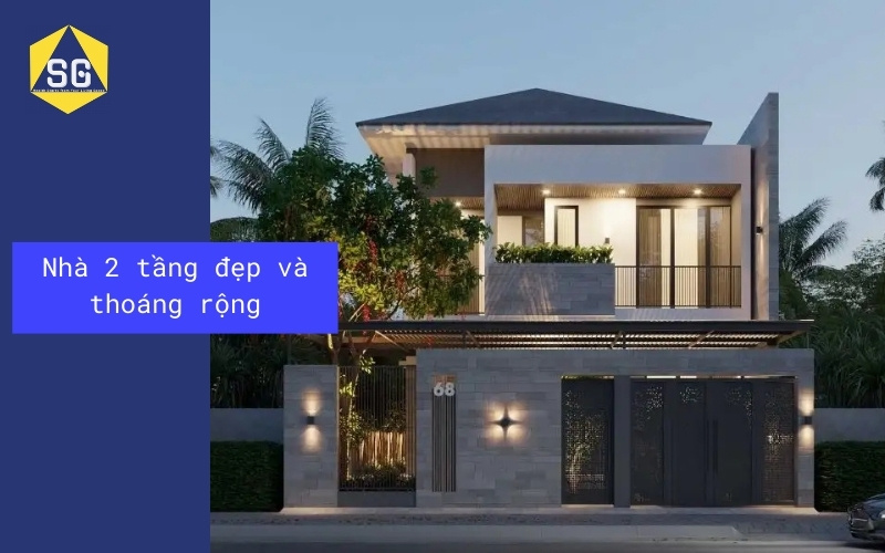 Thiết kế nhà ngang 9m dài 10m Thiết kế nhà ngang 9m dài 10m