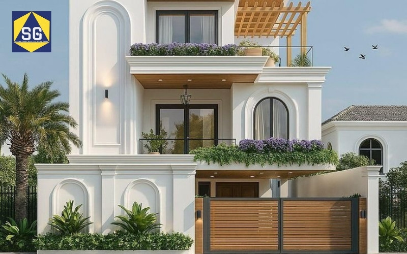 Thiết kế nhà ngang 9m dài 10m Thiết kế nhà ngang 9m dài 10m