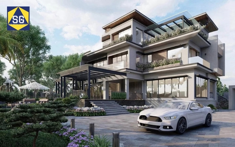 Thiết kế nhà ngang 9m dài 10m Thiết kế nhà ngang 9m dài 10m