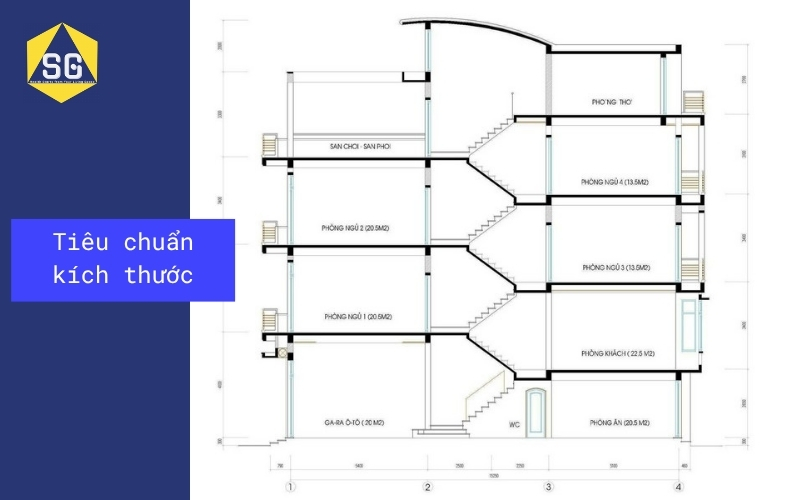 Cầu thang nhà lệch tầng đẹp Cầu thang nhà lệch tầng đẹp
