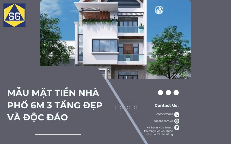 mặt tiền nhà phố 6m 3 tầng mặt tiền nhà phố 6m 3 tầng