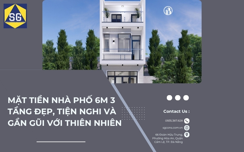 mặt tiền nhà phố 6m 3 tầng mặt tiền nhà phố 6m 3 tầng