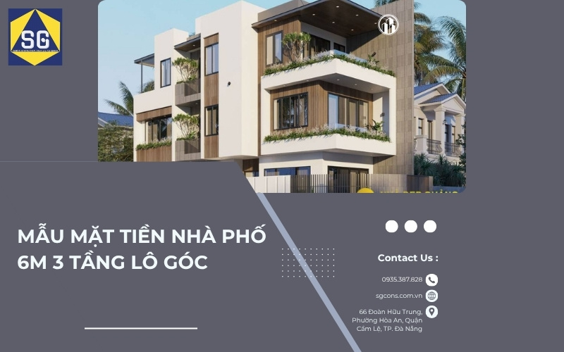mặt tiền nhà phố 6m 3 tầng mặt tiền nhà phố 6m 3 tầng