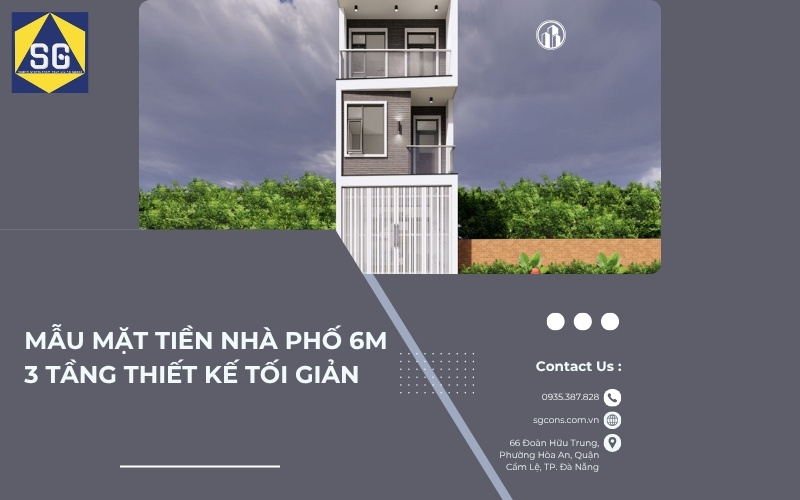 mặt tiền nhà phố 6m 3 tầng mặt tiền nhà phố 6m 3 tầng