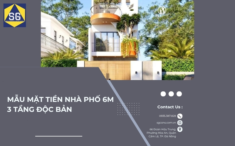 mặt tiền nhà phố 6m 3 tầng mặt tiền nhà phố 6m 3 tầng
