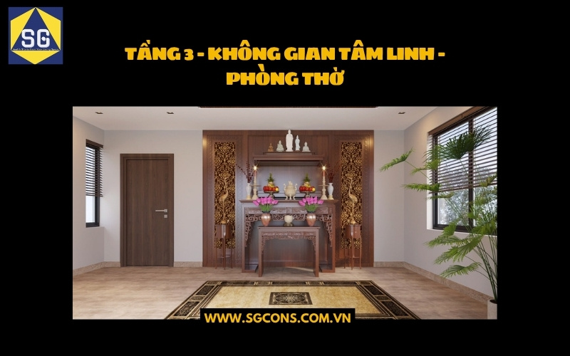 Thiết kế nhà 3 tầng 5x25m Thiết kế nhà 3 tầng 5x25m