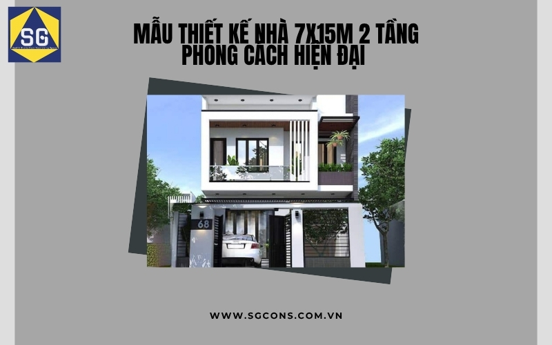 thiết kế nhà 7x15m 2 tầng thiết kế nhà 7x15m 2 tầng
