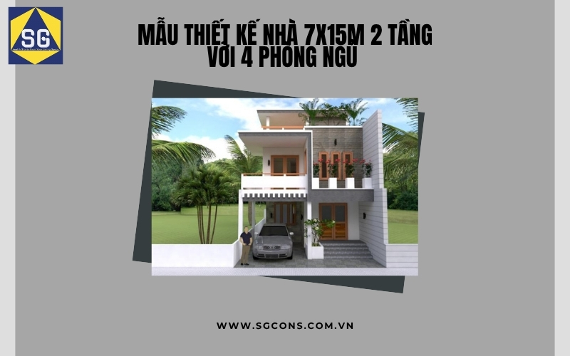 thiết kế nhà 7x15m 2 tầng thiết kế nhà 7x15m 2 tầng