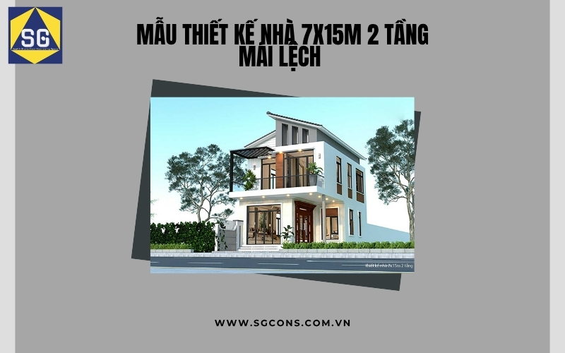 thiết kế nhà 7x15m 2 tầng thiết kế nhà 7x15m 2 tầng
