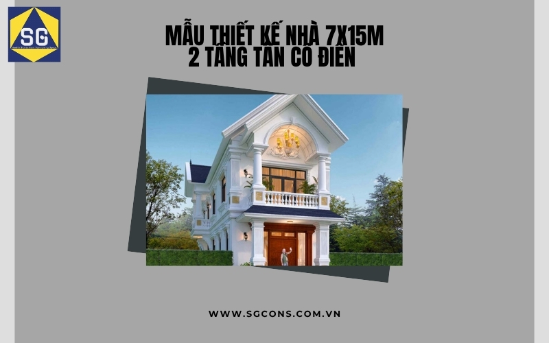 thiết kế nhà 7x15m 2 tầng thiết kế nhà 7x15m 2 tầng