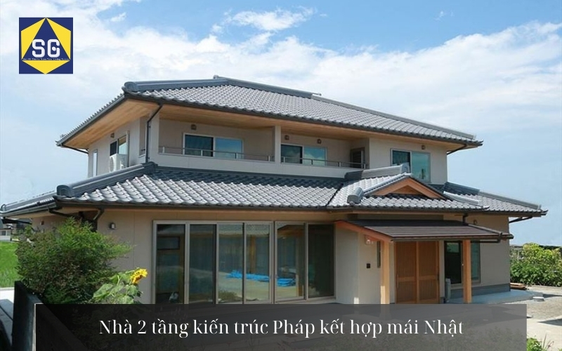 Mẫu nhà 2 tầng kiến trúc Pháp Mẫu nhà 2 tầng kiến trúc Pháp