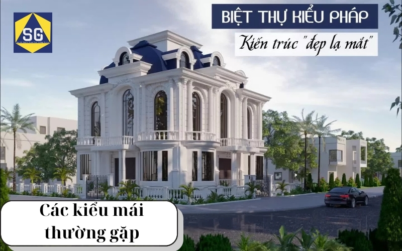 Mẫu nhà 2 tầng kiến trúc Pháp Mẫu nhà 2 tầng kiến trúc Pháp