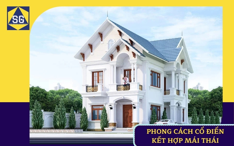 Thiết kế nhà đẹp 2 tầng 7x16m Thiết kế nhà đẹp 2 tầng 7x16m