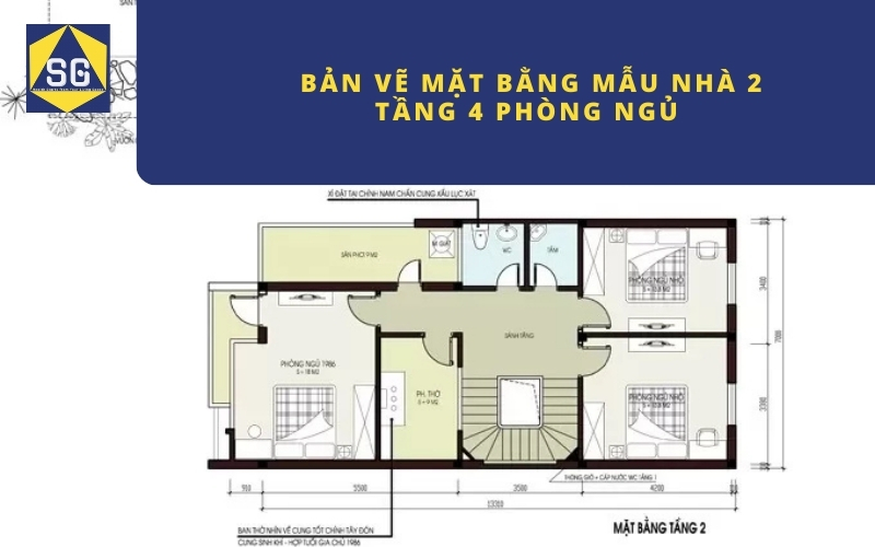 Thiết kế nhà đẹp 2 tầng 7x16m Thiết kế nhà đẹp 2 tầng 7x16m