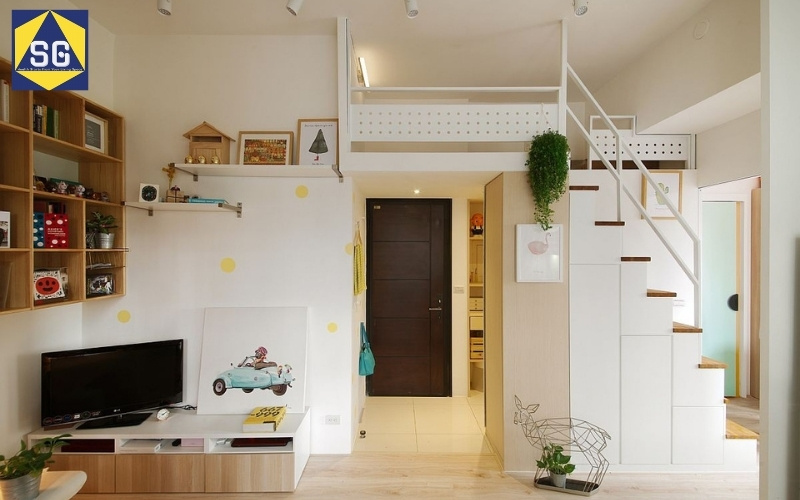 xây nhà 30m2 có gác lửng xây nhà 30m2 có gác lửng