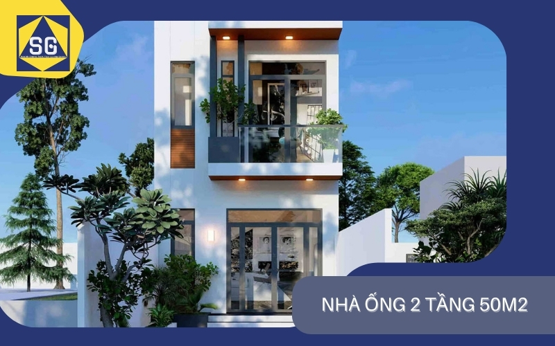 Chi phí xây nhà ống 2 tầng