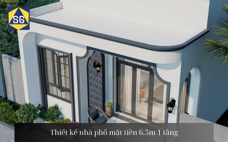 Mẫu nhà 2 tầng mặt tiền 6.5m Mẫu nhà 2 tầng mặt tiền 6.5m