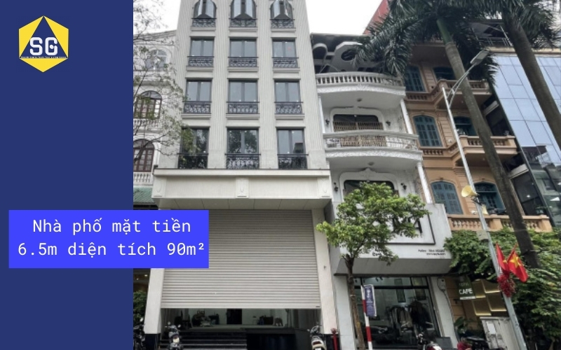 Mẫu nhà 2 tầng mặt tiền 6.5m Mẫu nhà 2 tầng mặt tiền 6.5m