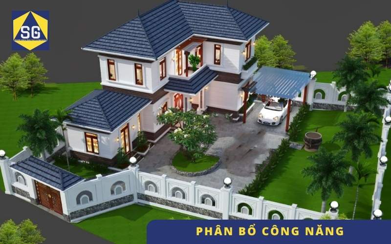 Mẫu nhà biệt thự 2 tầng hình chữ l Mẫu nhà biệt thự 2 tầng hình chữ l