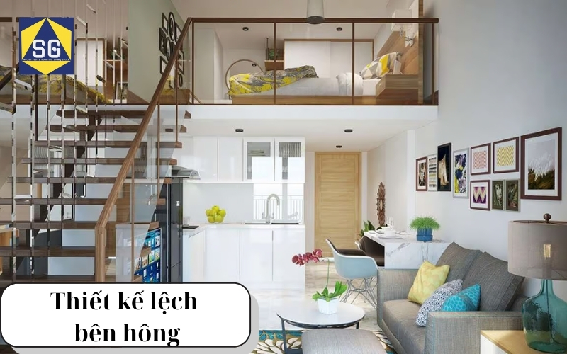 Mẫu nhà cấp 4 gác lửng mái thái đẹp