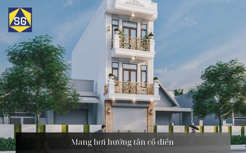 Mẫu thiết kế nhà ống 2 tầng 4.5 x16m Mẫu thiết kế nhà ống 2 tầng 4.5 x16m