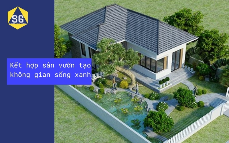 Nhà cấp 4 3 phòng ngủ 4x20