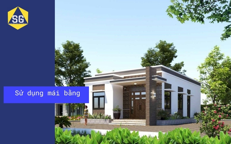 Nhà cấp 4 3 phòng ngủ 4x20