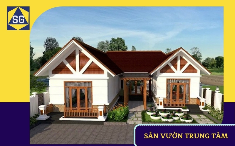 Nhà cấp 4 mái thái hình chữ u