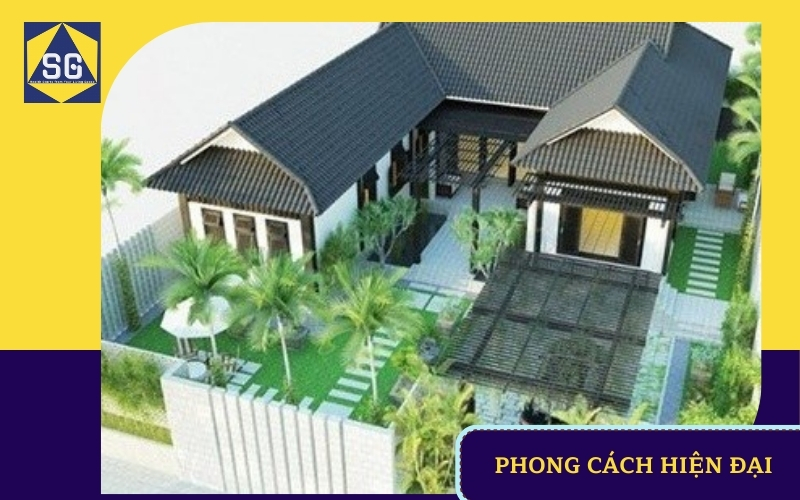 Nhà cấp 4 mái thái hình chữ u