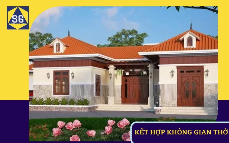 Nhà cấp 4 mái thái hình chữ u