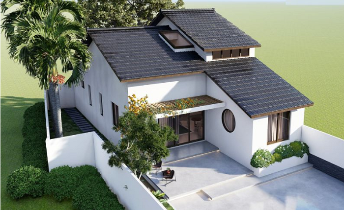 Thiết kế nhà cấp 4 hiện đại miền Tây, tối giản, tiện nghi, phù hợp gia đình trẻ yêu thích không gian mở
