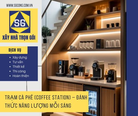 Trạm cà phê (Coffee Station) – Đánh thức năng lượng mỗi sáng
