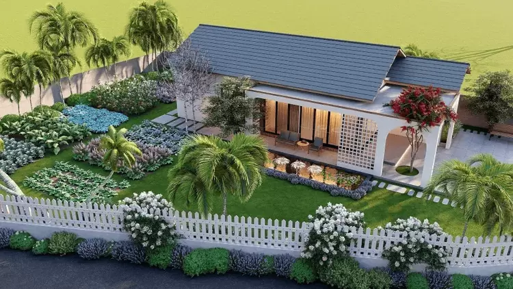 Xu Hướng Mẫu Thiết Kế Nhà Vườn 1-2 Tầng Đẹp