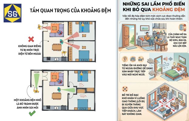 Tầm quan trọng của khoảng đệm