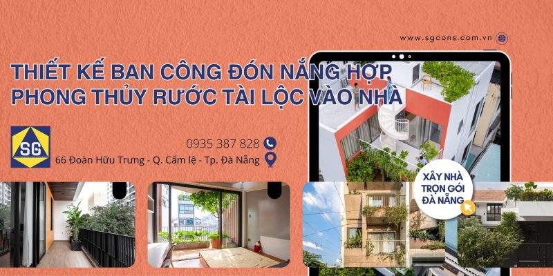 Thiết Kế Ban Công Đón Nắng Hợp Phong Thủy