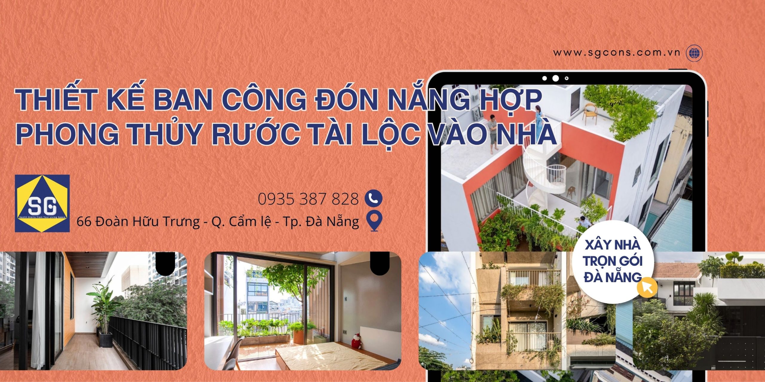 Thiết Kế Ban Công Đón Nắng Hợp Phong Thủy