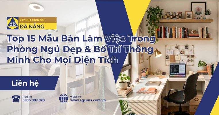 Mẫu Bàn Làm Việc Trong Phòng Ngủ Đẹp